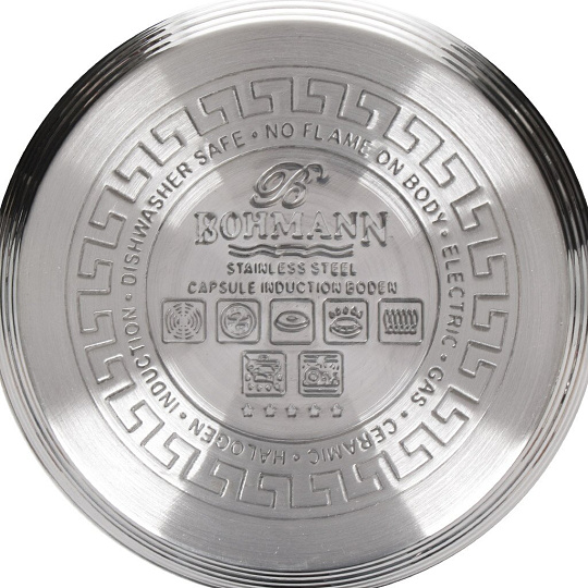 Кастрюля из нержавеющей стали Bohmann BH-1418G , 2.9 л