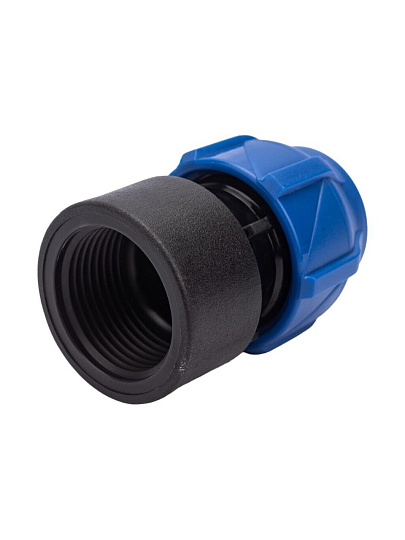 ПНД муфта d25х1", внутренняя резьба, соединительная, Valfex