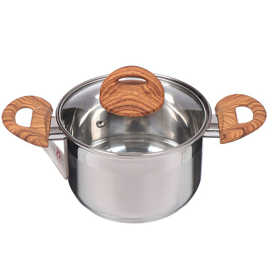 Кастрюля из нержавеющей стали Webber BE-120/2, 2.2 л