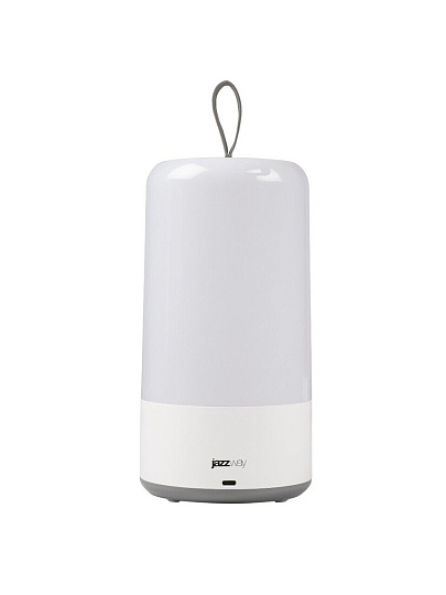 Фонарь-светильник встроенный аккумулятор, JazzWay, Accu5-L44-wh, зарядка от USB, ABS-пластик, IP20, 11.8х12.8х22.5 см, 5055674
