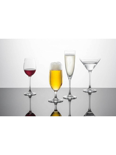 Бокал для вина, 408 мл, хрустальное стекло, 6 шт, Schott Zwiesel, Classico, 106219-6