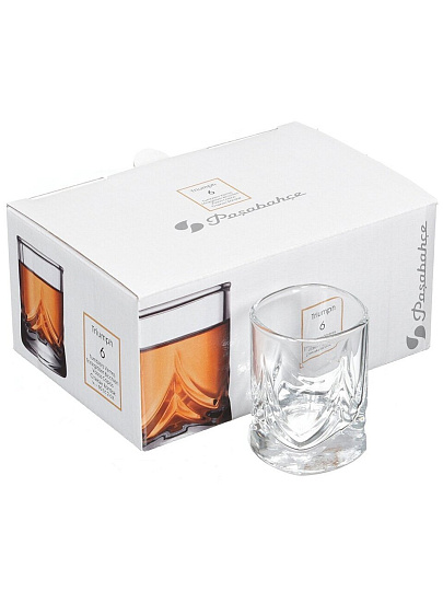 Стопка стекло, 60 мл, 6 шт, Pasabahce, Triumph, 41600B