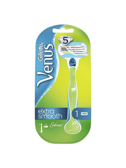 Станок для бритья Gillette, Venus Embrace, для женщин, 1 сменная кассета