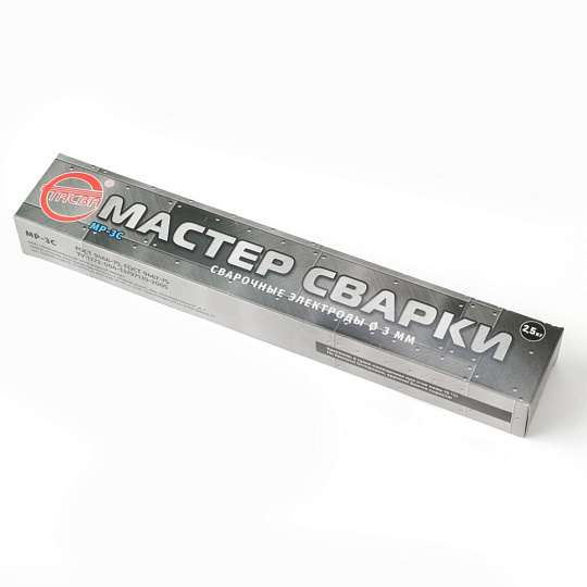 Электроды Мастер сварки, MP-3C, по стали, 3 мм, 2.5 кг, СТАСВА