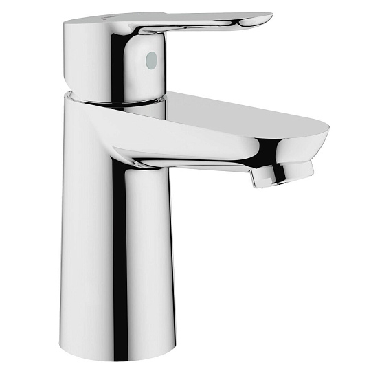 Смеситель для раковины, Grohe, BauEdge, короткий излив, с картриджем, хром, 23330000