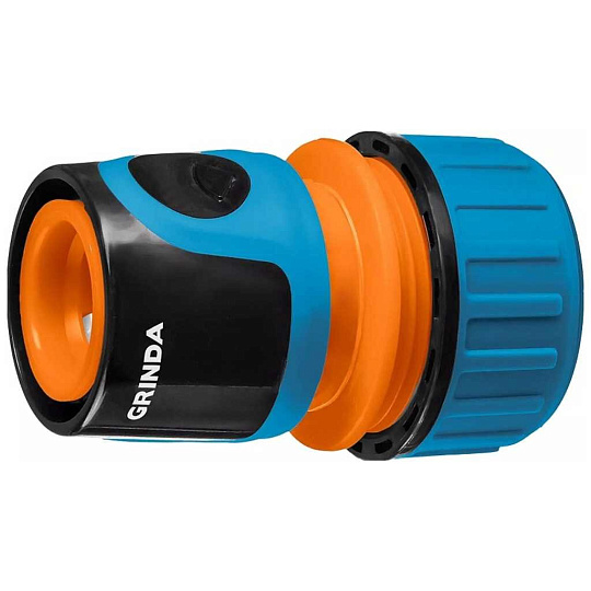 Соединитель 1/2'', быстросъемный, пластик, для шланга, Grinda, PROLine, TC-12, 8-426425_z01