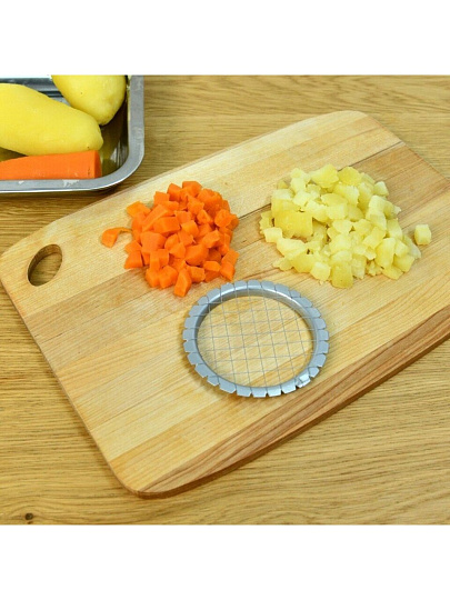 Овощерезка сталь, навеска, 8 мм, Мультидом, Русский винегрет, ЭМ53-162