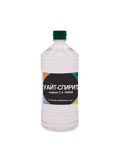 Уайт-спирит 1 л, Нефтехимик, УТ1000, ТУ