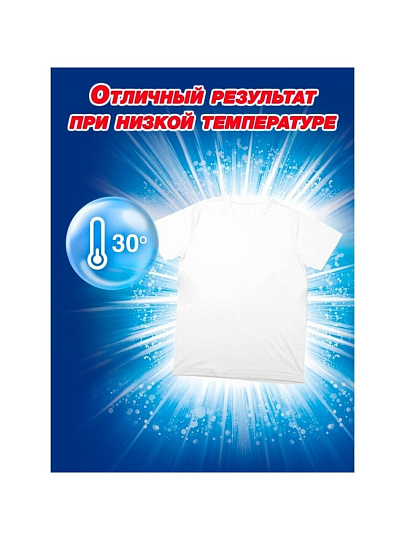 Стиральный порошок Лоск, 4.05 кг, автомат, для белого белья, Горное озеро