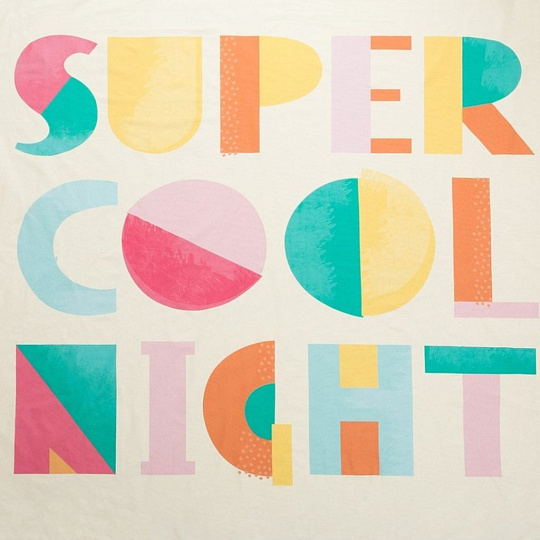 Постельное бельё"Этель" 1.5 сп Super cool night (вид 2) 143*215 см,150*70*70, 4645376