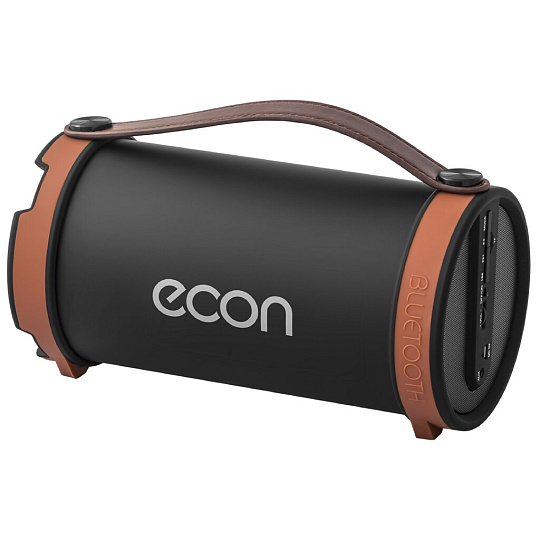 Портативная аудиосистема Econ, EPS-90, вход AUX, USB Type A, micro SD разъем, Bluetooth, черная