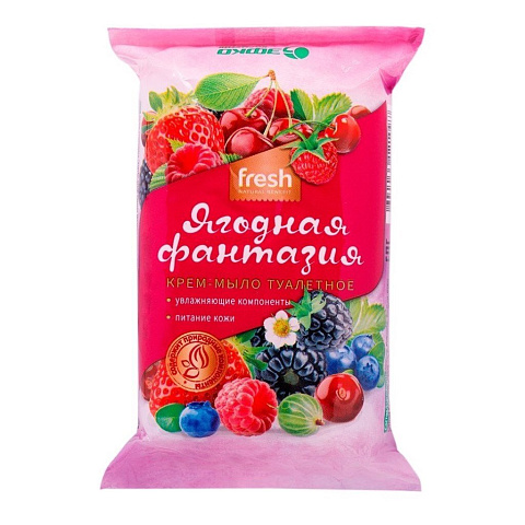 Мыло Эфко, Fresh Ягодная фантазия, 190 г