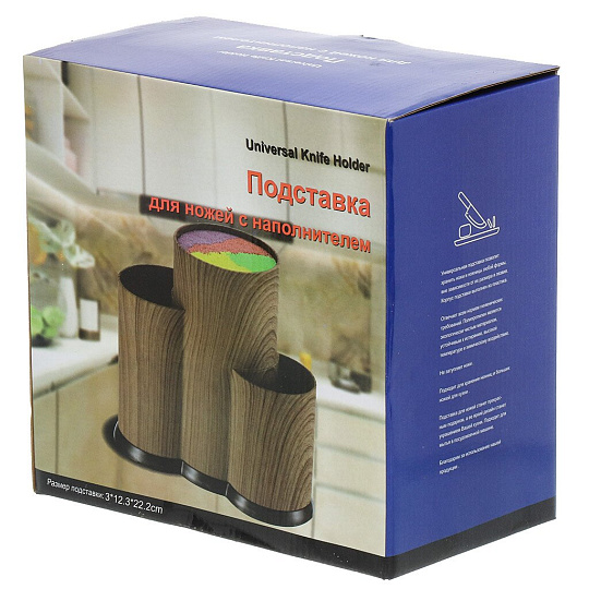 Подставка для столовых приборов, пластик, 23 см, Y4-8389