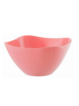 Салатник пластик, квадратный, 8.8 см, 1 л, Cake, Berossi, ИК 39863000, нежно-розовый