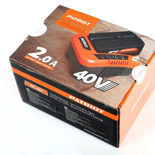 Зарядное устройство Patriot, GL402, 40 В, 2 А, Li-ion, 830201150