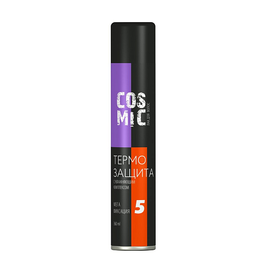 Лак для волос Cosmic, Термозащита, 5, 360 мл