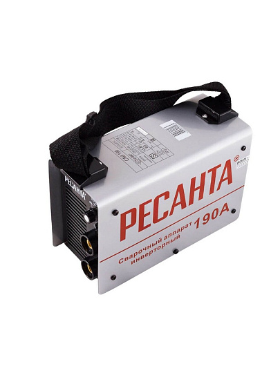 Сварочный аппарат инверторный, Ресанта, САИ-190, 7.2 кВт, 190 А, электрод
