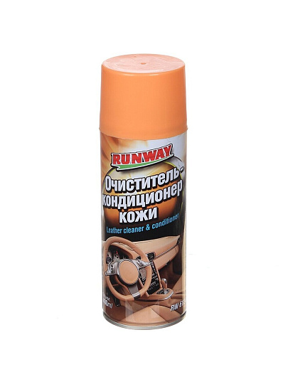 Очиститель и кондиционер для кожи, 400 мл, Runway, RW6124