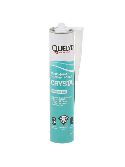 Клей монтажный Quelyd, 260 г, 12013000, Crystal
