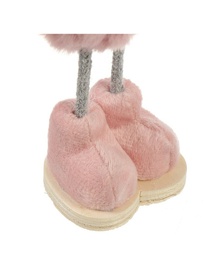 Фигурка декоративная Девочка, 21 см, серо-розовая, Y4-8432