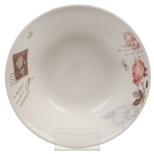Сервиз столовый стеклокерамика, 19 предметов, на 6 персон, Olaff, Жозефина, 197-21021