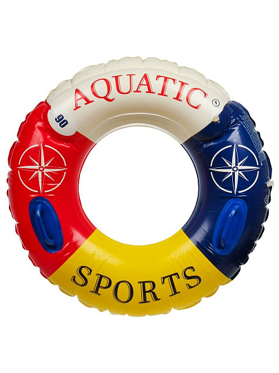 Круг надувной 90 см, Водный спорт, 10 лет, D090003