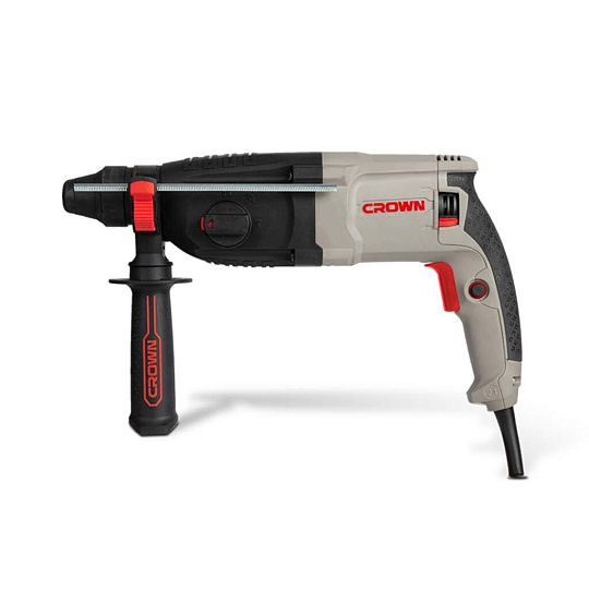 Перфоратор сетевой Crown, SDS-Plus, 710 Вт, 2.5 Дж, 3 режима, с кейсом, CT18181 BMC