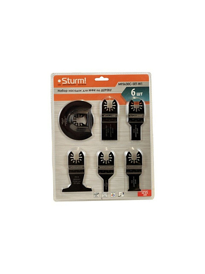 Набор насадок для МФИ Sturm, 6 шт, по дереву, MF5630C-SET-W1