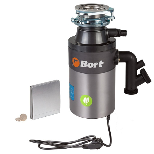 Измельчитель для мойки Bort, Titan 4000, 390 Вт, 2800 об/мин, 1200 мл