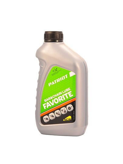 Масло цепное Patriot, Favorite bar&chain lube, 0.946 л, 850030601