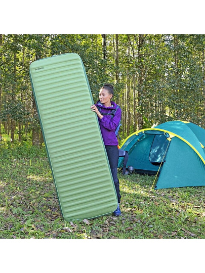 Коврик туристический 198х63.5х10.8 см, надувной, Bestway, ComforTrek Luxe, 69623
