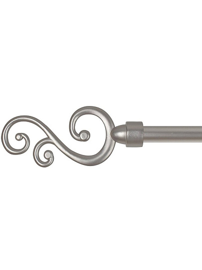 Наконечник карнизный Виола, 2 шт, диаметр 16 мм, хром матовый, в тубе, СН-16-137-29