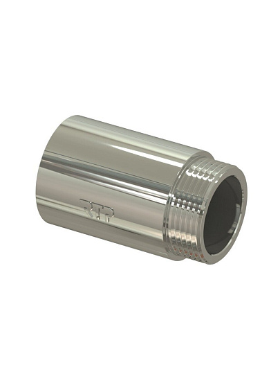 Удлинитель d25х1/2'', хром, латунь, L 40, РосТурПласт