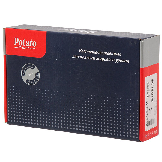 Смеситель для раковины, Potato, короткий излив, с картриджем, P10310S