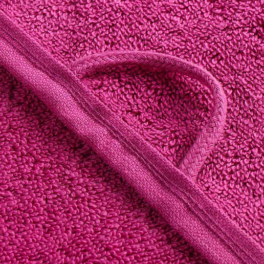 Полотенце банное 70х140 см, 100% хлопок, 562 г/м2, Plain, Anilsan, бордовое, Турция, 433170140