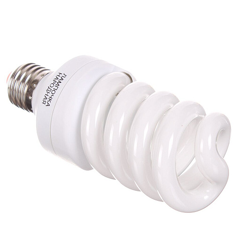Лампа энергосберегающая E27, 25 Вт, свет теплый белый, TDM Electric, Народная НЛ-FS, SQ0347-0005