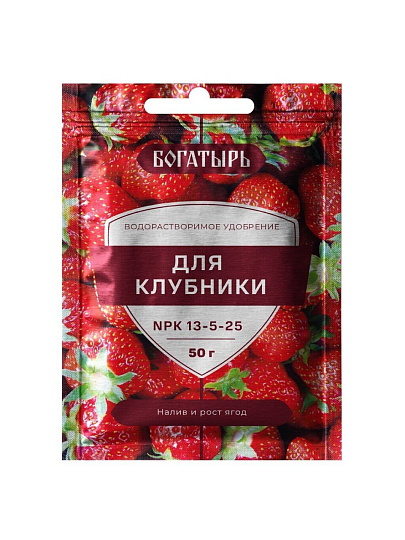 Удобрение Богатырь, для клубники, 50 г, Лама Торф