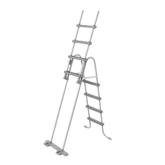 Бассейн каркасный Bestway, 488х122 см, Steel Pro Max, 5612Z, фильтр-насос, лестница, тент, 19480 л