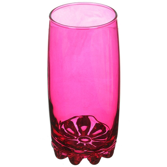 Стакан 385 мл, стекло, Pasabahce, Enjoy fuchsia, 42812SLBD4