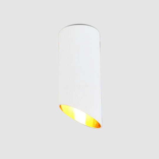 Светильник накладной General Lighting Systems, Спектр, 50 Вт, GU10, на 1 лампочку, IP20, d5.5х13 см, Спот, белый, 662033