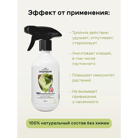 Инсектицид от клещей спрей 450 мл Удобряй!