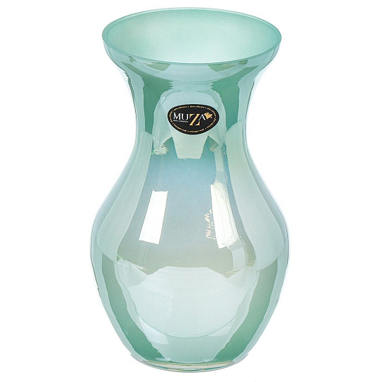 Ваза стекло, настольная, 23 см, Muza, Mirabella mint, 380-794