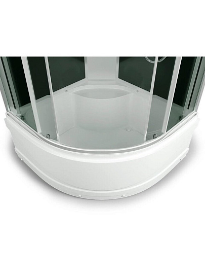 Душевая кабина высокий поддон, 100х100х215 см, тонированная, Erlit, ER3510TP-C4-RUS