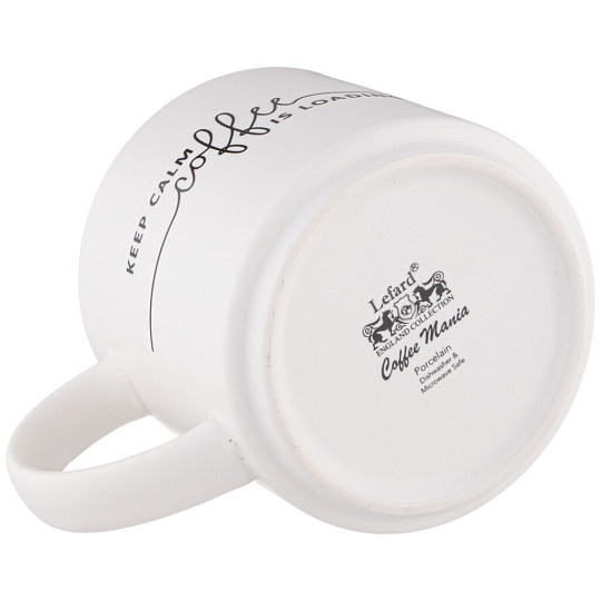 Кружка фарфор, 470 мл, Keep Calm Coffee Is Loading, Lefard, 260-979