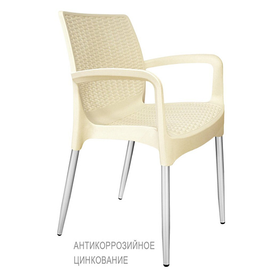 Стул Sheffilton SHT-S68/S424-С бежевый