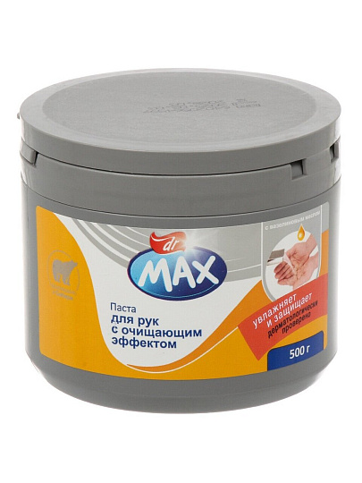 Паста очищающая Dr MAX, с вазелиновым маслом, 500 г, для рук, CP-225-B500-PV1