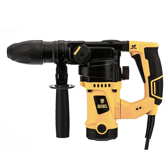 Перфоратор Denzel, RHV-1100-26, SDS-Plus, 1100 Вт, 4 Дж, 3 режима, с кейсом
