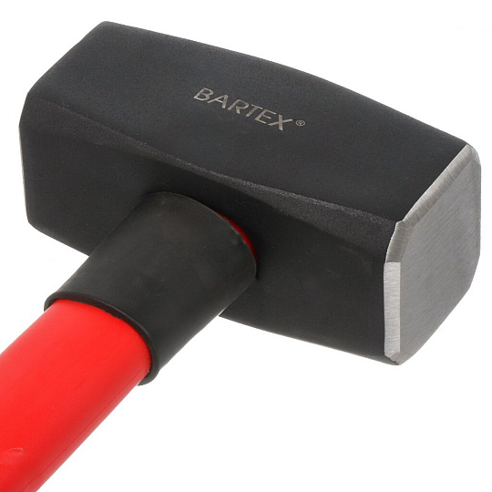 Кувалда 3 кг, кованая в сборе, рукоятка фибергласовая, Bartex, SH-3000