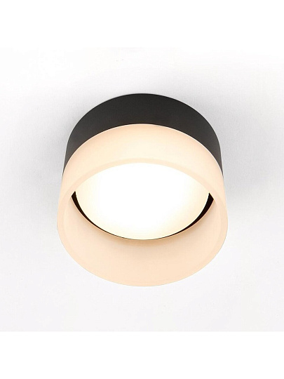 Светильник накладной General Lighting Systems, Маяк, 50 Вт, GX53, на 1 лампочку, IP20, 9х9х7 см, Спот, черный, 661353