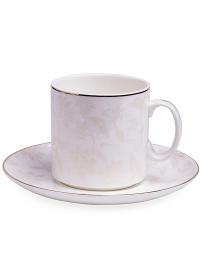 Чайный сервиз фарфор, 14 предметов, на 6 персон, 250 мл, Lefard, Снежная королева, 440-302, подарочная упаковка